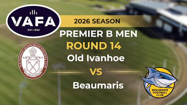 VAFA 2026 R14 PREM B Men's Old Ivanho...