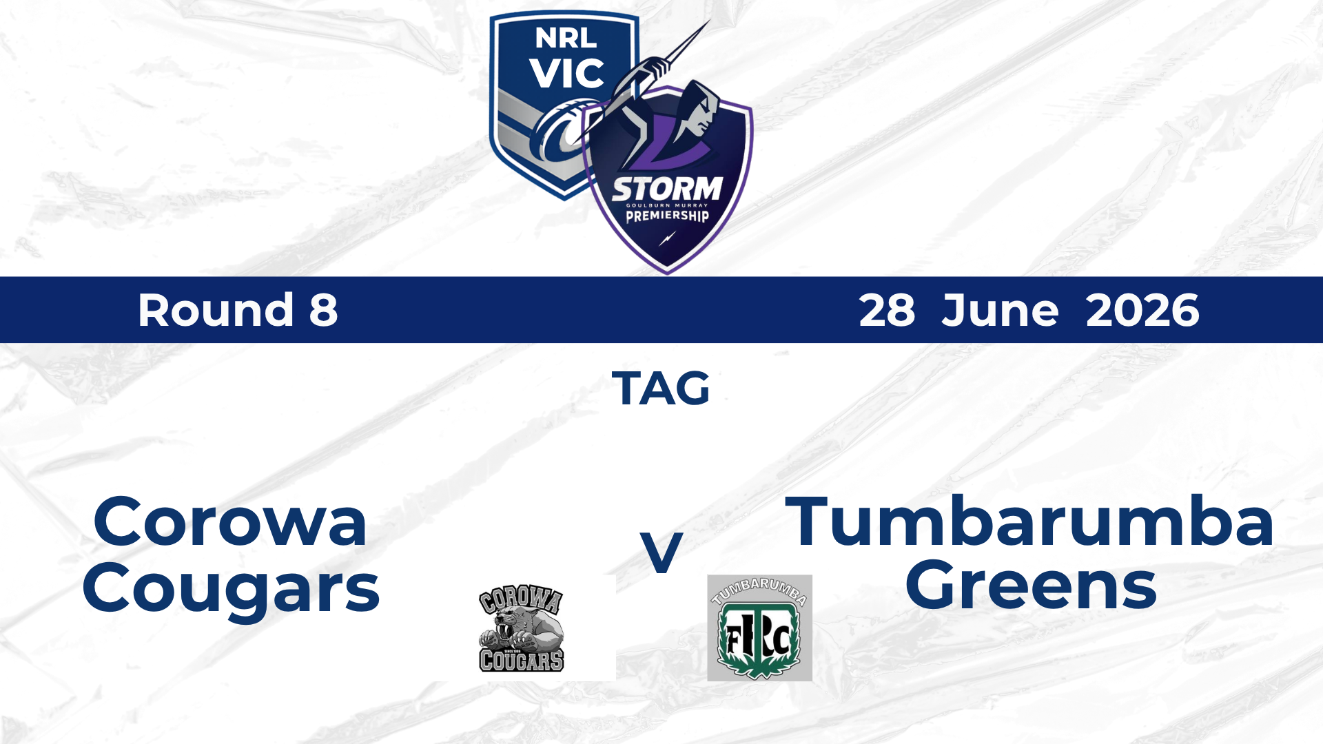 H1 2026 Round 8 Women's Greens vs Cougars