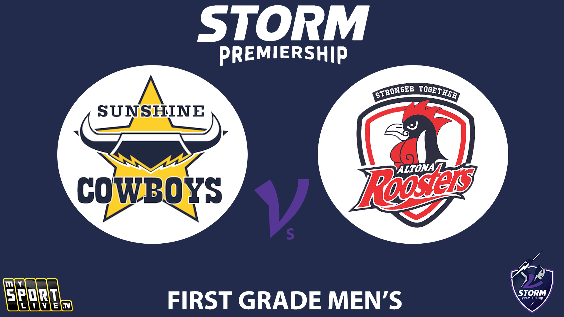 H2 2024 R4 First Grade Men's: Sunshine Cowboys v Altona Roosters