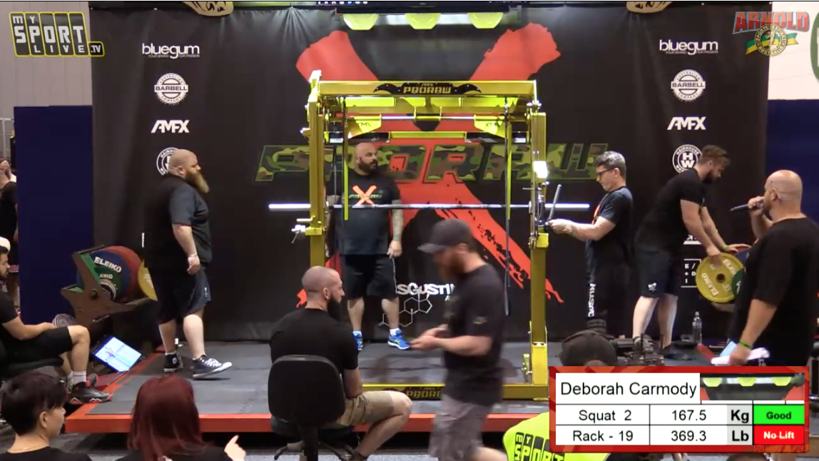 WOMEN'S 60KG, 75KG & OVER 75KG SQUAT