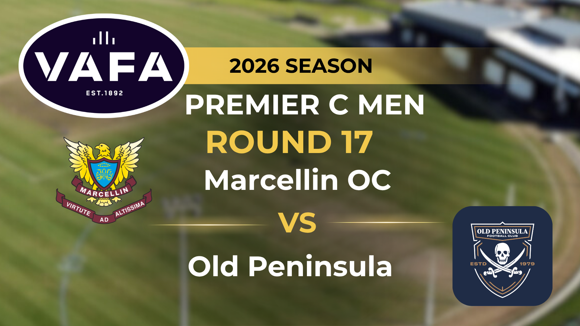 VAFA 2026 R17 PREM C Men's Marcellin V Old Peninsula