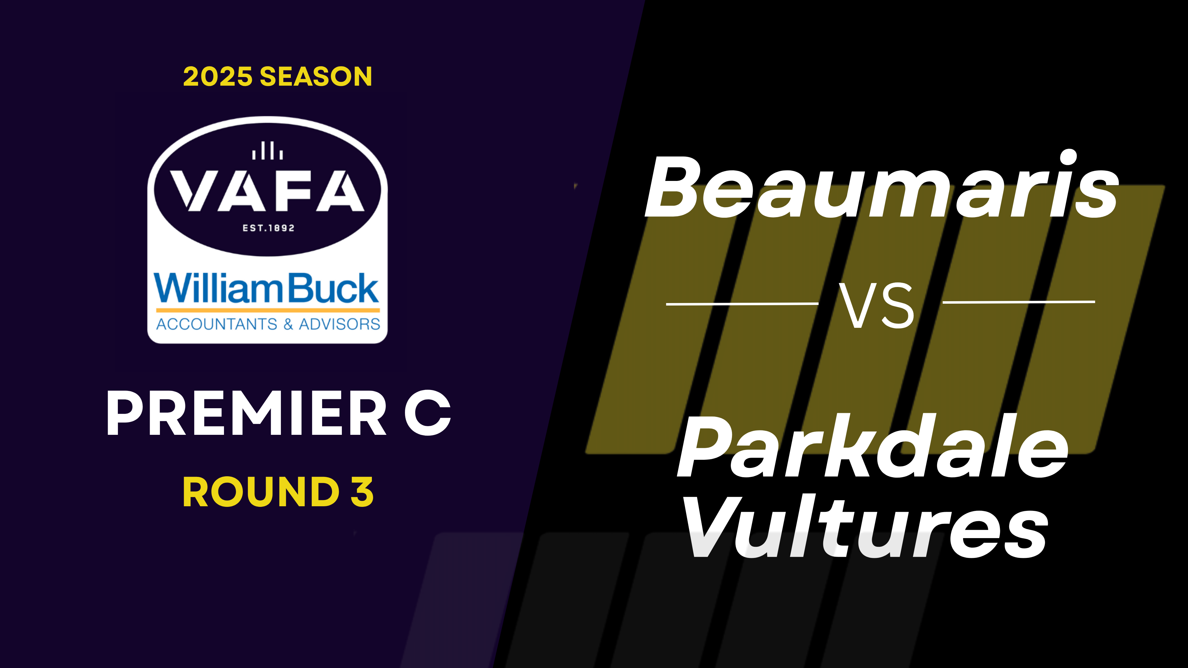 RD3 PREM C Beaumaris vs. Parkdale Vultures