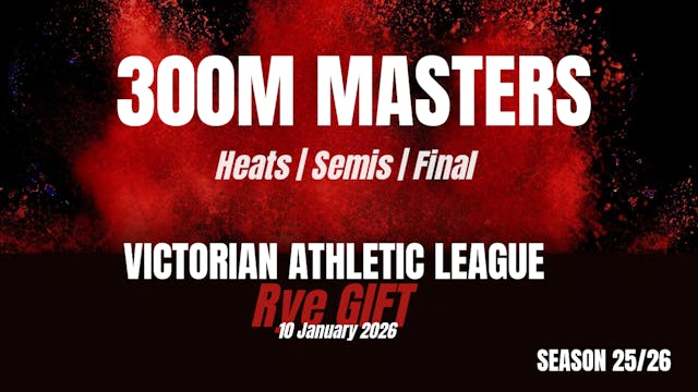 Rye Gift 300M Over 35s Heats