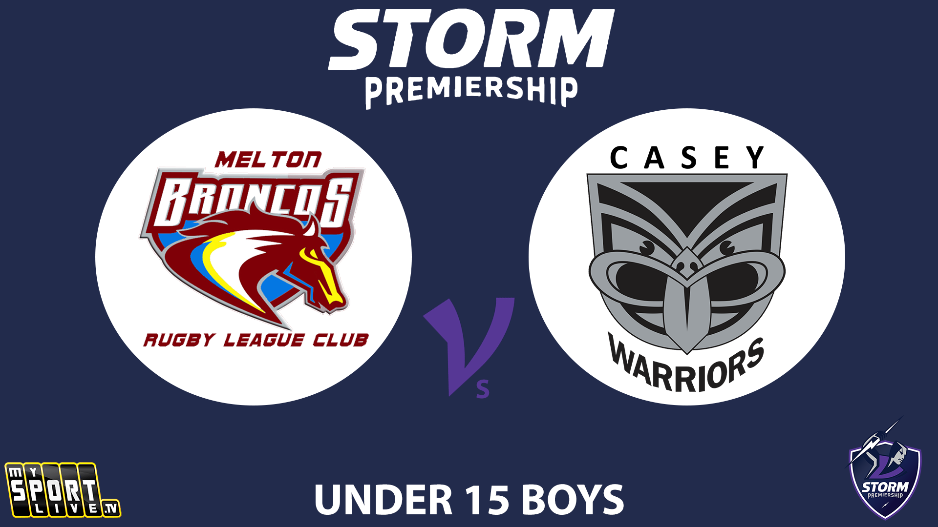 2024 Grand Finals U15 Boys: Melton Broncos vs. Casey Warriors
