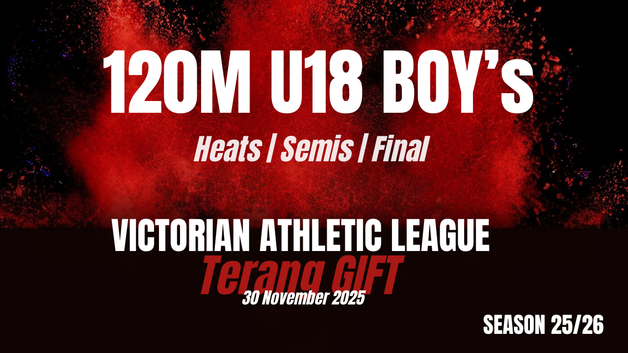 Terang Gift - 120m U18 Boys Heats