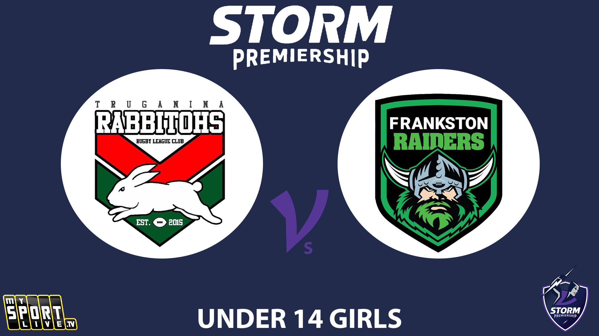 H2 2025 GF Under 14s Girls (2) - Truganina Rabbitohs  vs. Frankston Raiders