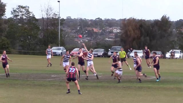 2018 RD12 PREM C PEGS  vs. Old Geelong