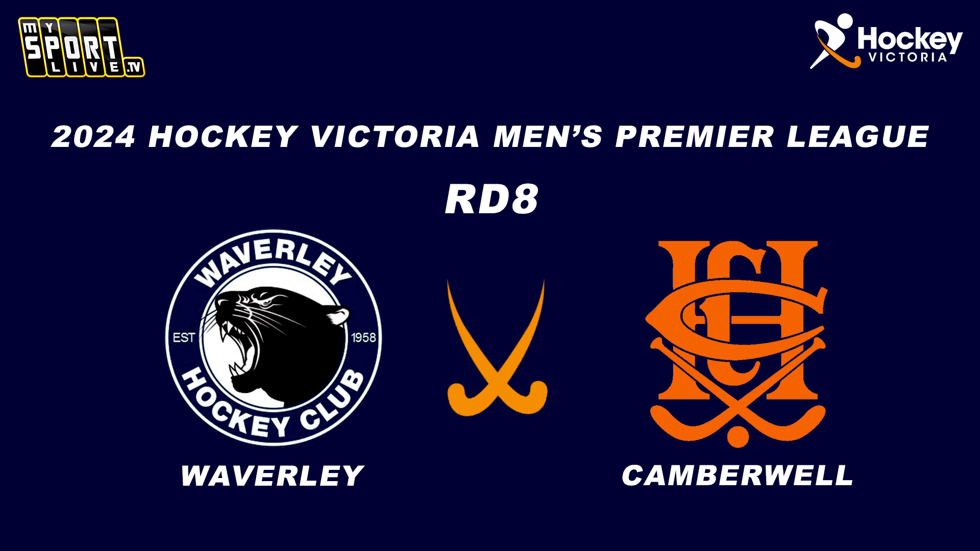 2024 HV Men's Premier League RD8 - Waverley v Camberwell