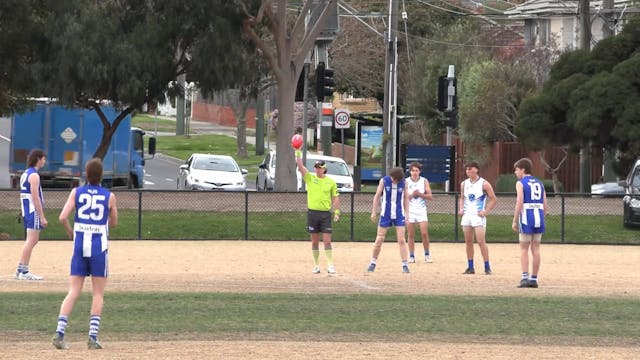 SMJFL U16 Boys Div 2 SF Prahran vs. B...