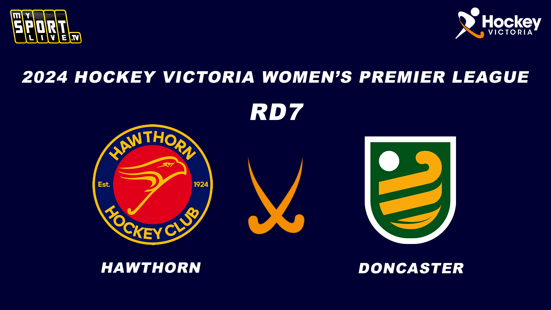 2024 HV Women's Premier League RD7 - Hawthorn v Doncaster