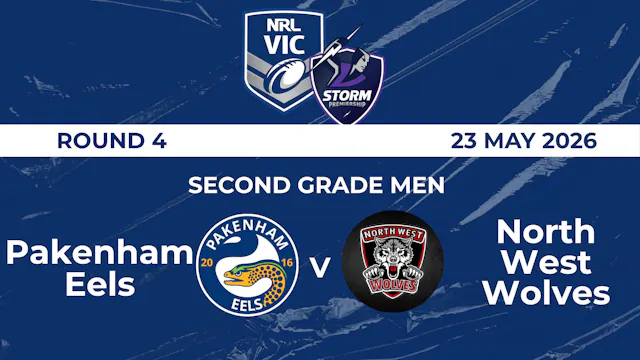 H1 2026 R4 SGM Pakenham Eels V North ...