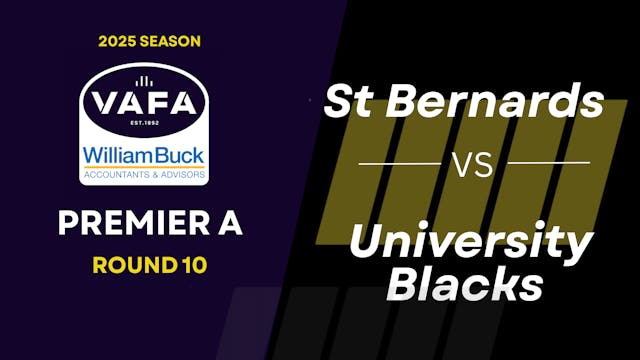 RD10 PREM A St Bernards vs. Universit...