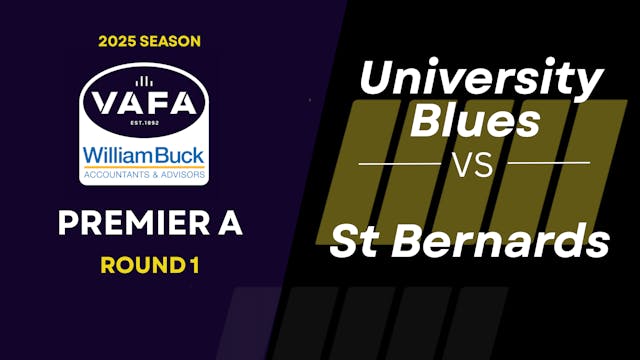 RD1 PREM A University Blues vs. St Be...