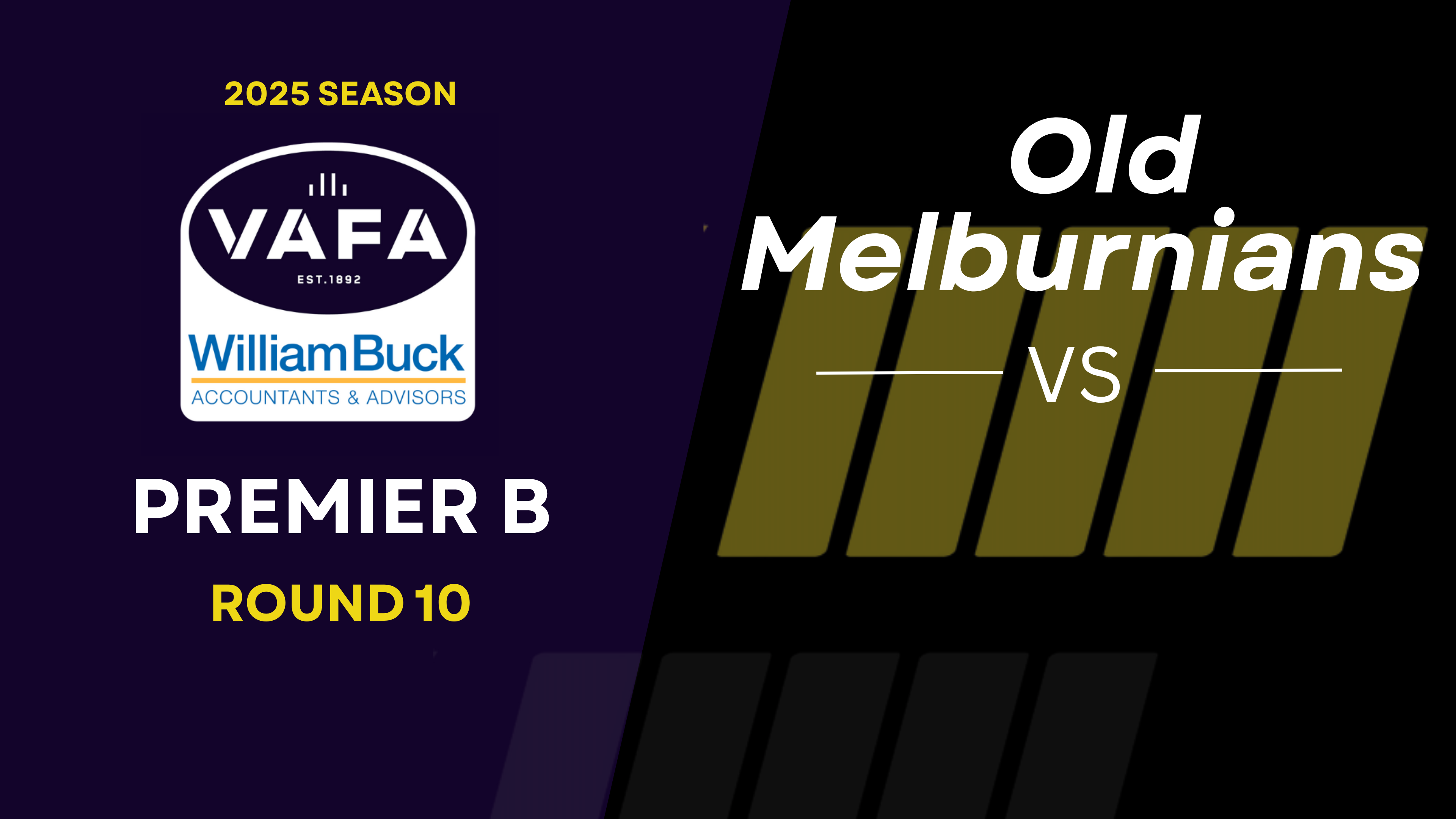 RD10 PREM B Old Melburnians vs