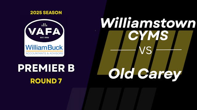 RD7 PREM B Williamstown CYMS vs.Old C...