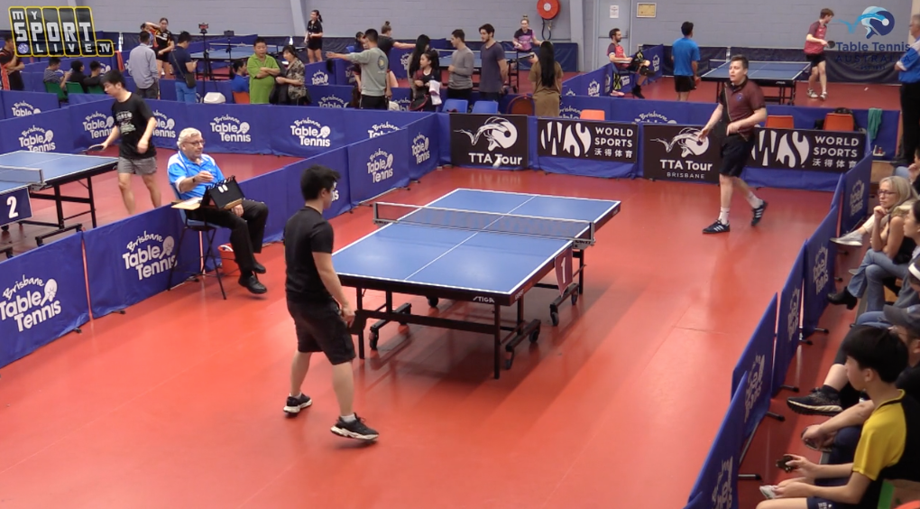 Men's Singles: Daniel O'Neill (QLD) vs. Shuai Zeng (QLD)