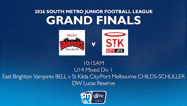 SMJFL GF U14 Mixed Div 1 East Brighto...