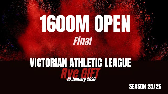 Rye Gift 1600M Open Finals
