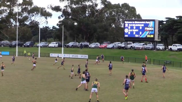 2022 RD6 PREM A Old Melburnians vs. O...