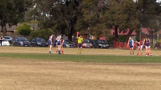 2018 RD15 PREM B Mazenod vs. Parkdale...