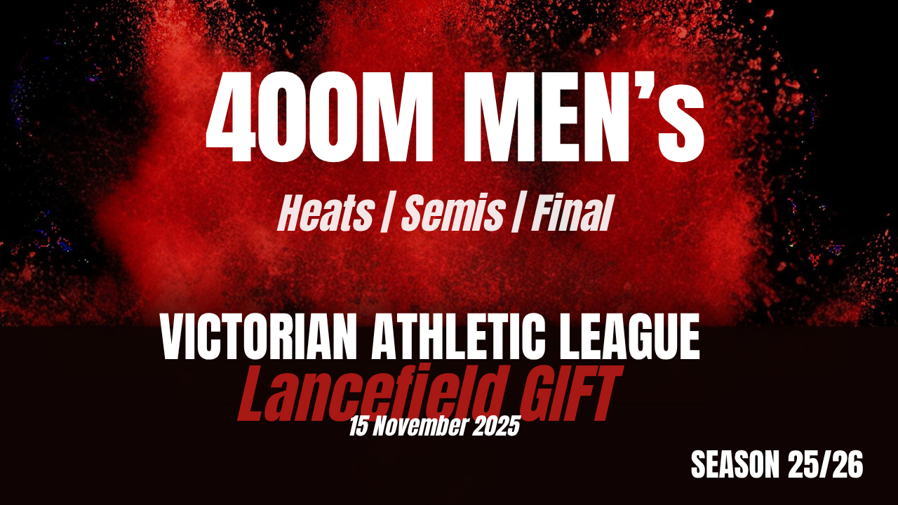 Lancefield Gift - 400m Mens Heats