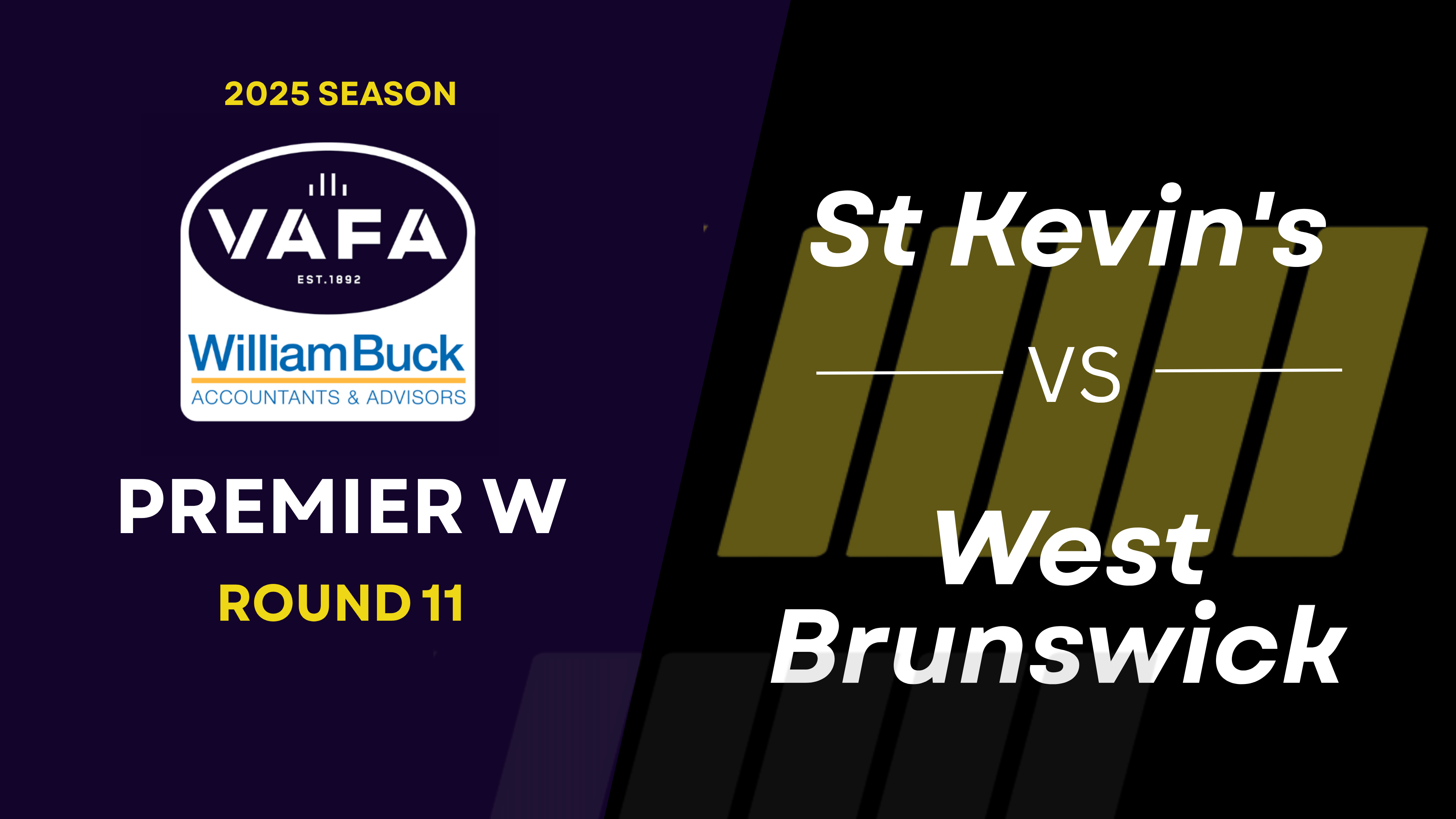 RD11 PREM W St Kevin's vs.West Brunswick