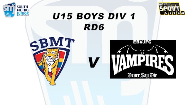 2024 SMJFL RD6 U15 Boys Div 1 SBMT v ...