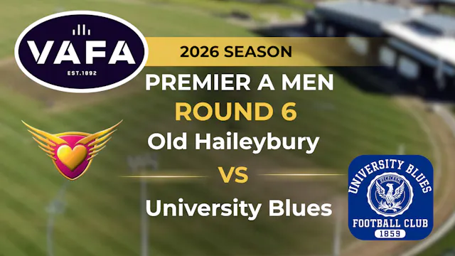 VAFA 2026 R6 PREM A Men’s Old Haileyb...