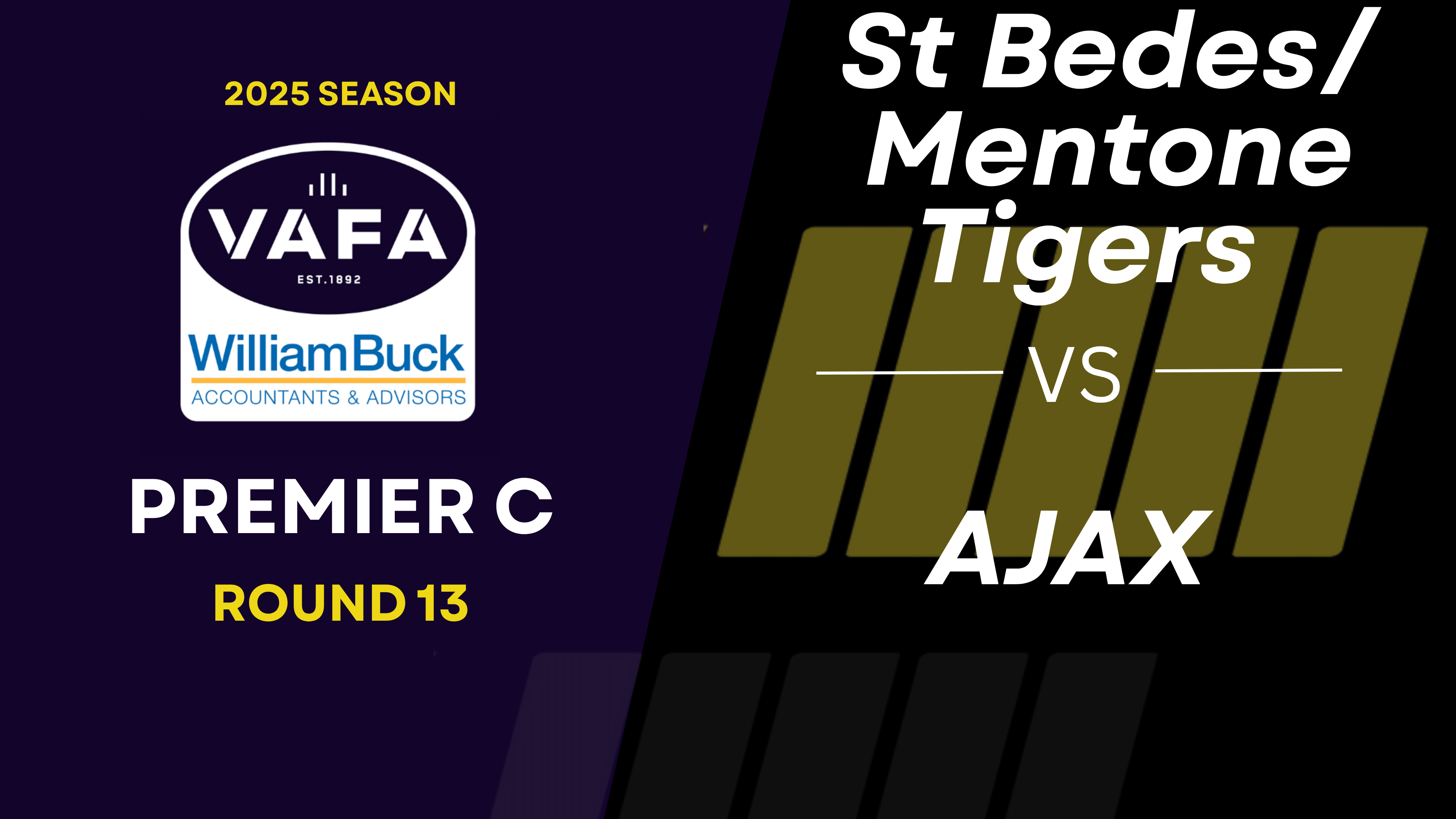 RD13 PREM C St BedesMentone Tigers vs.AJAX