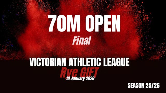 Rye Gift 70M Open Finals