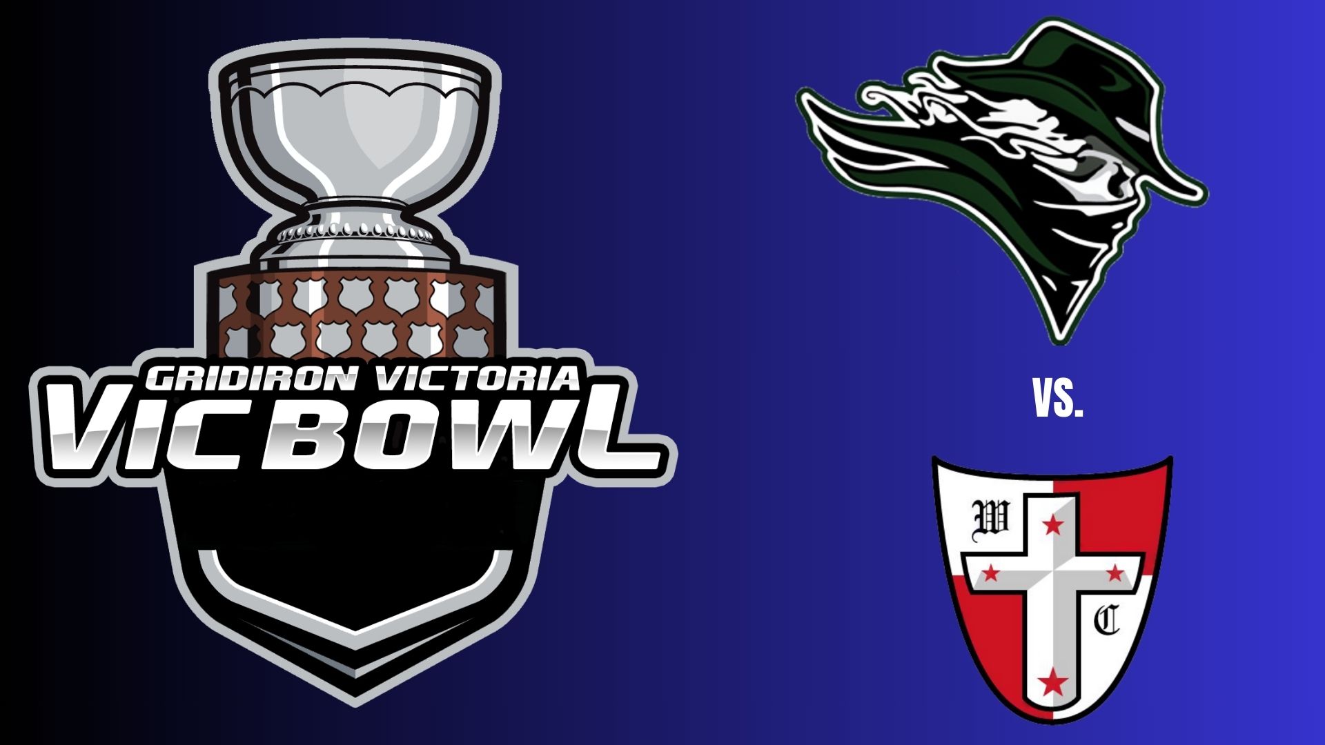 2025 Gridiron Victoria Vic Bowl - U18's Croydon Rangers vs. Western Crusaders