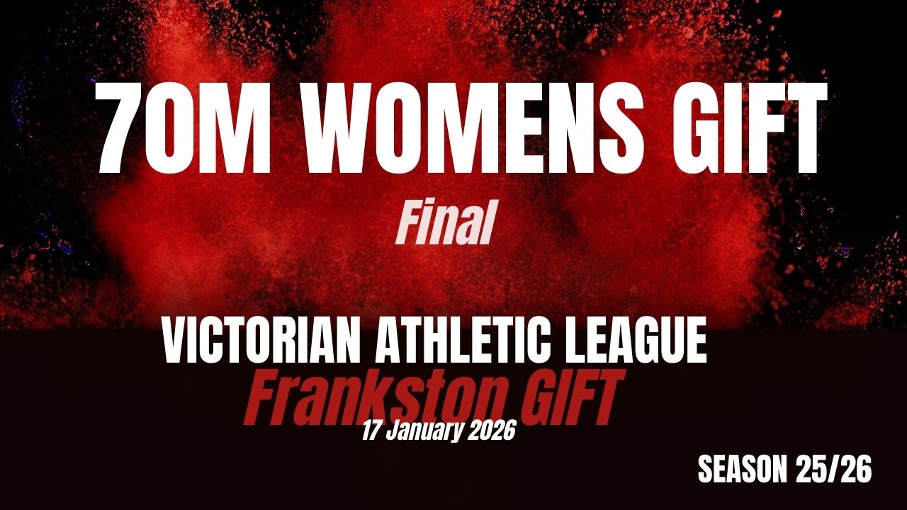 Frankston Gift - 70m Womens - Final