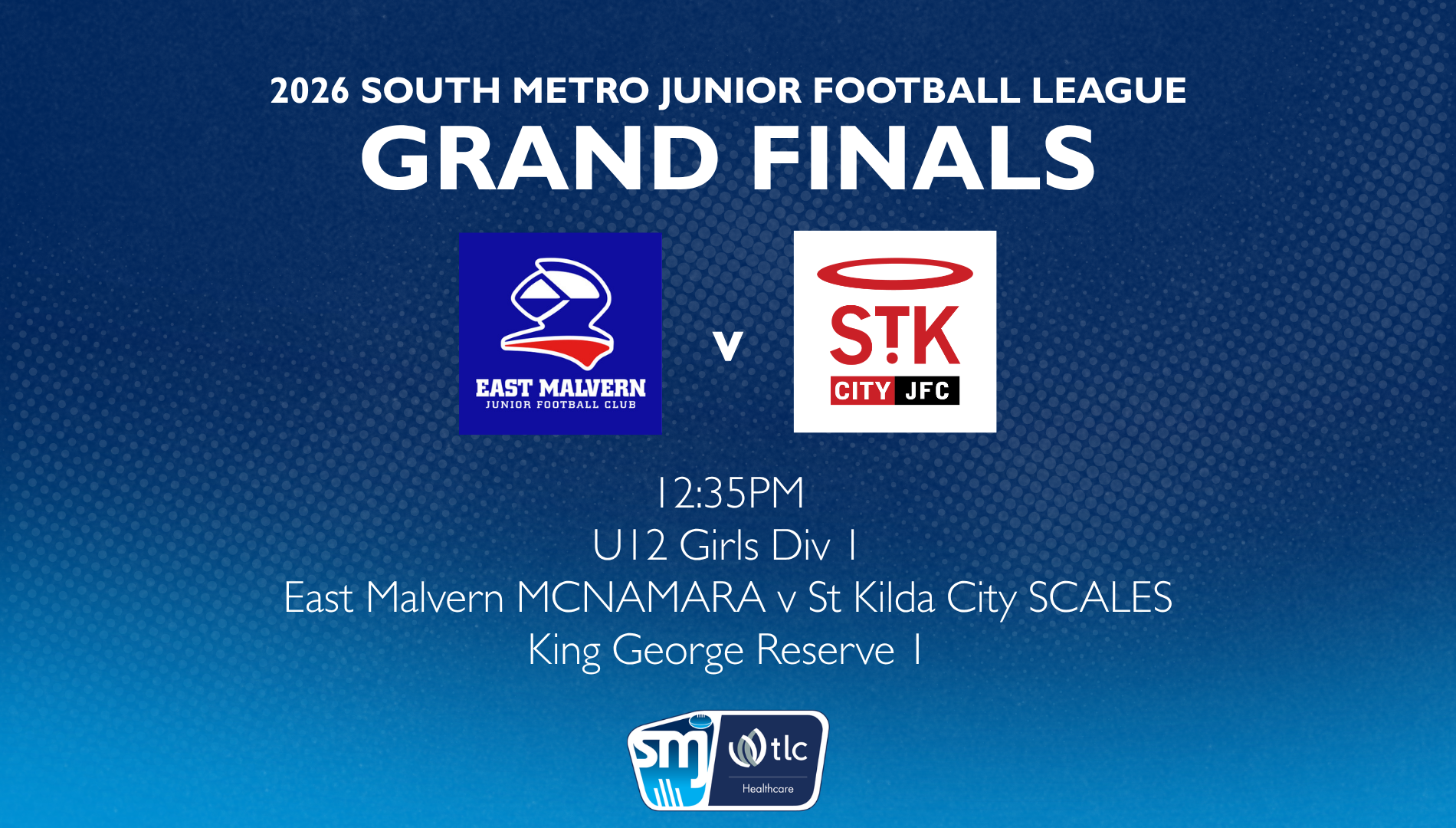 SMJFL GF: U12 Girls Div 1 - East Malvern v St Kilda City