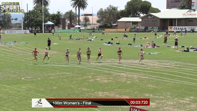 Frankston Gift 100m Women's - Final