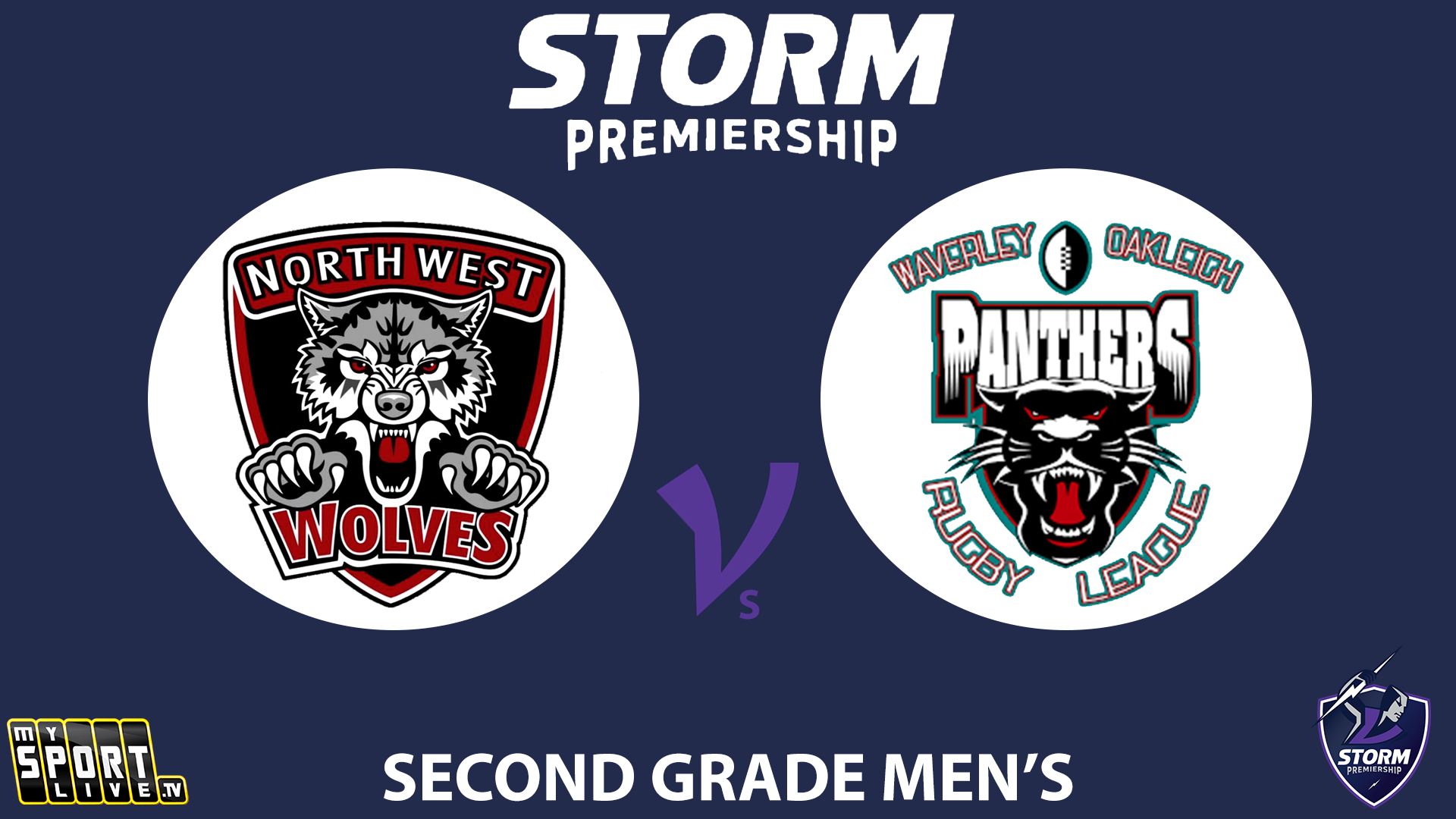 H1 2024 R10 Second Grade Men's: North West Wolves vs. Waverley Panthers
