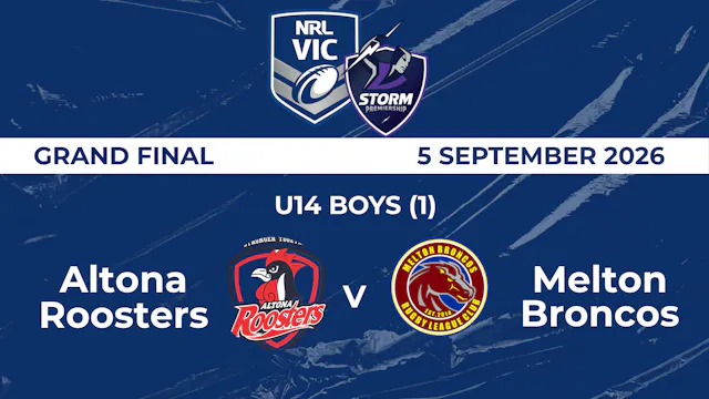 H1 2026 GF U14 (1) Boys Melton Bronco...