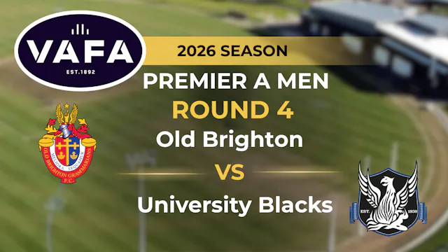 VAFA 2026 R4 PREM A Men’s Old Brighto...