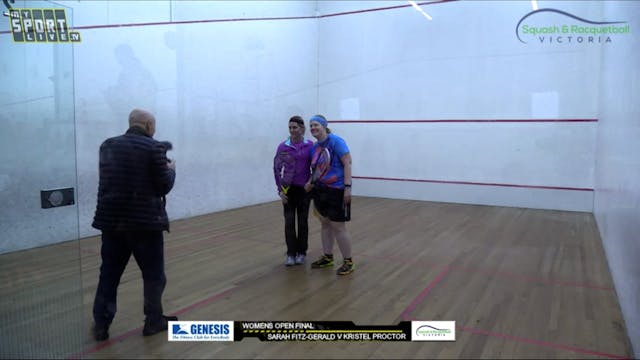 2017 Victorian Open Racquetball Women...