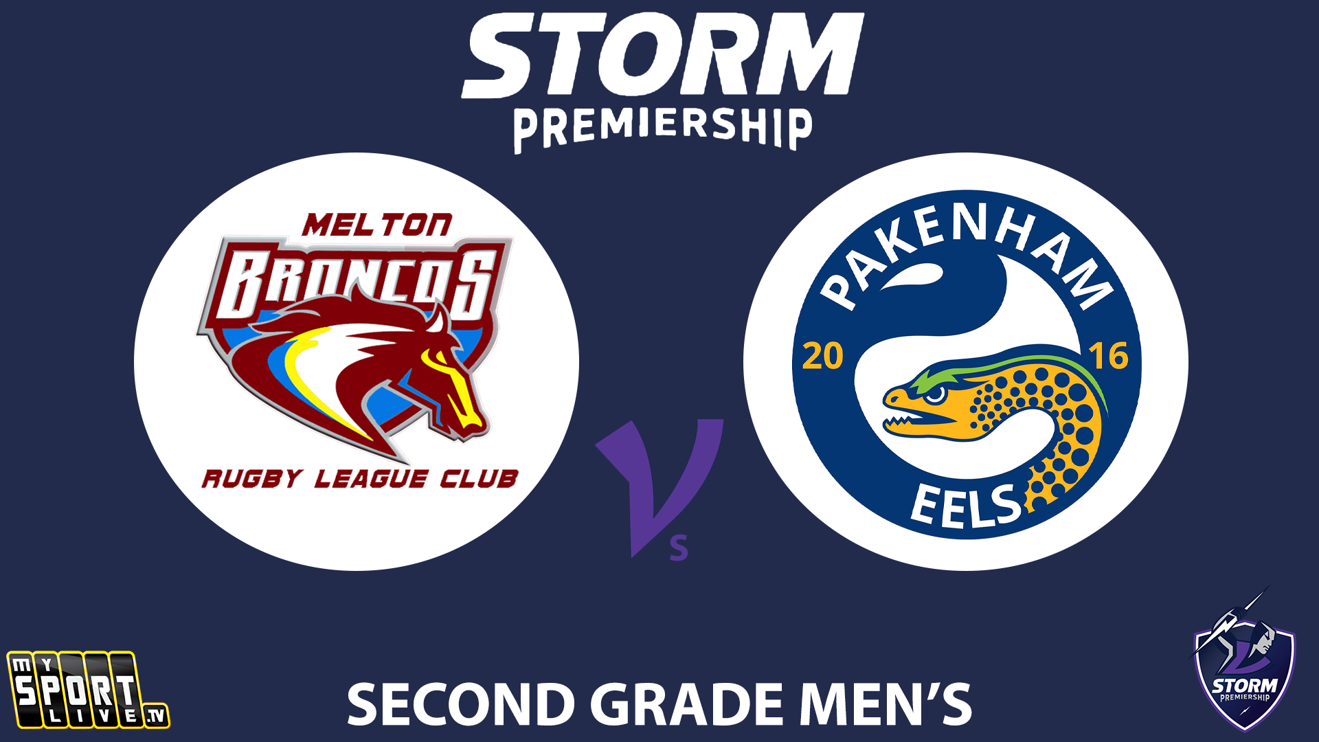 H2 2024 R7 Second Grade Men's: Melton Broncos vs. Pakenham Eels