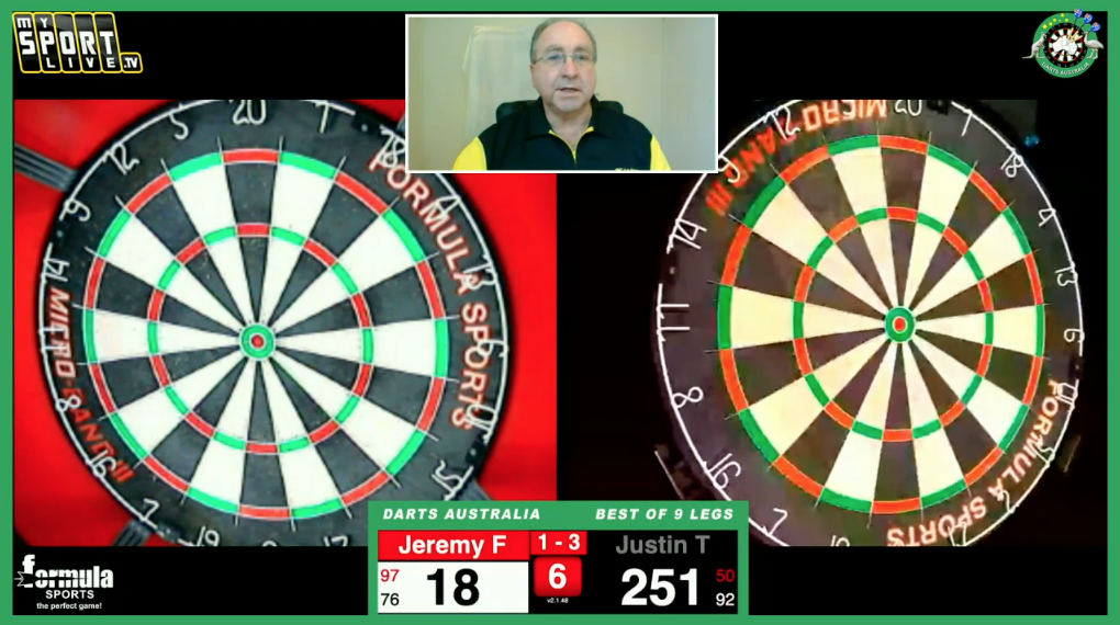 DAY 4 (SAT) - Australian Darts ISO Challenge #3