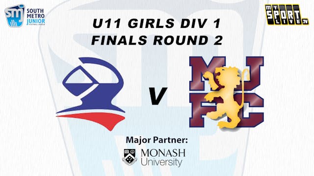 GF - Under 11 Girls Div1 2025