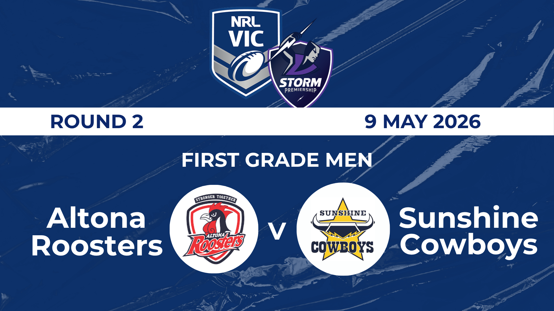 H1 2026 R2 FGM Altona Roosters V Sunshine Cowboys
