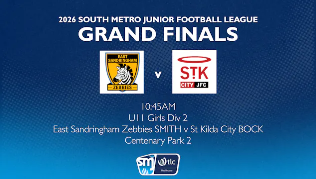 SMJFL GF: U11 Girls Div 2  – East San...