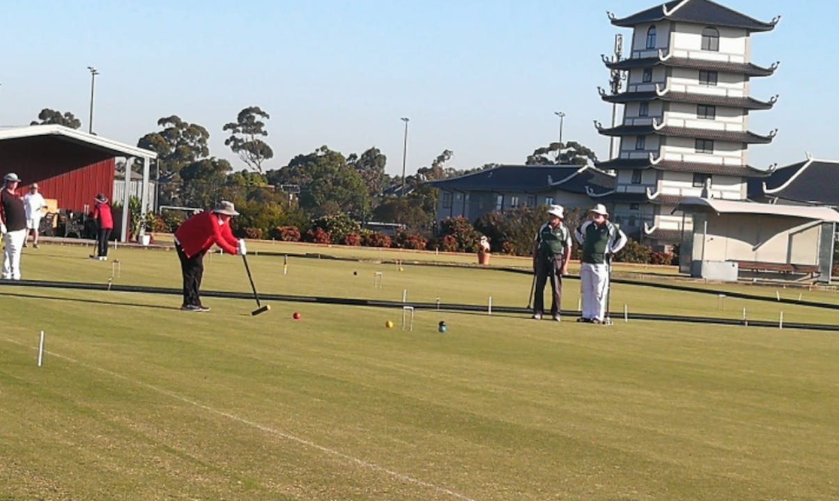 SAT 2022 Australian Golf Croquet Open Singles 2022 Australian Golf