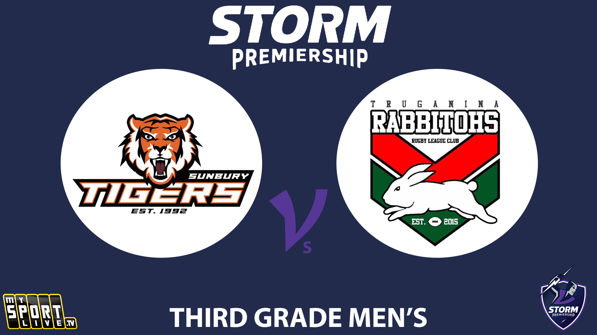 H1 2024 QF Third Grade Men: Sunbury Tigers vs. Truganina Rabbitohs