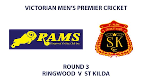 R3: Ringwood v St Kilda - Men's Premi...