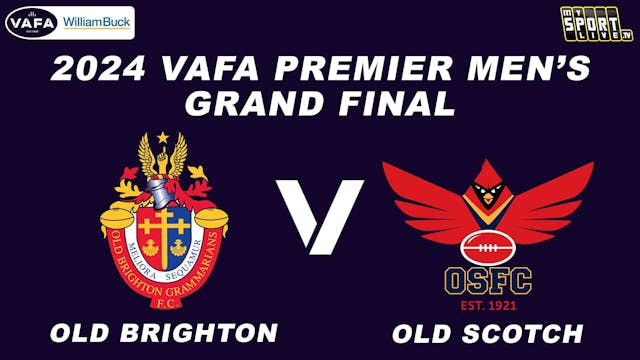 2024 VAFA Grand Final Premier Men's: ...