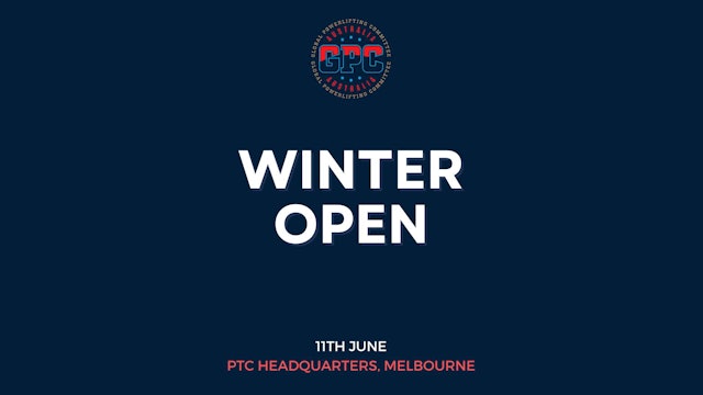 2023 GPC Winter Open