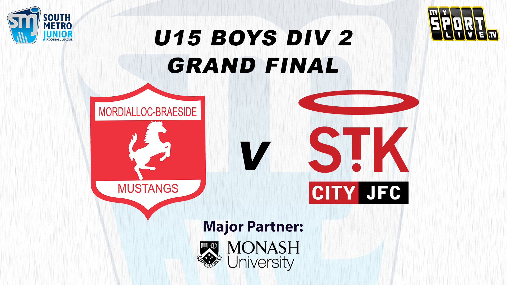 U15 Boys Div 2 Grand Final - Mordi-Brae vs. St Kilda/Port Melbourne