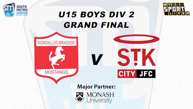 U15 Boys Div 2 Grand Final - Mordi-Br...
